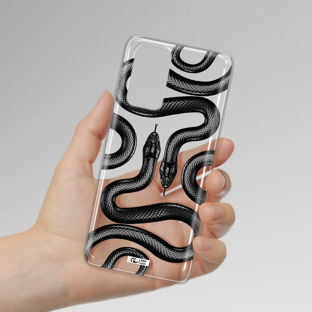 Black Snake Xiaomi Note 10 Pro Clear TPU Case