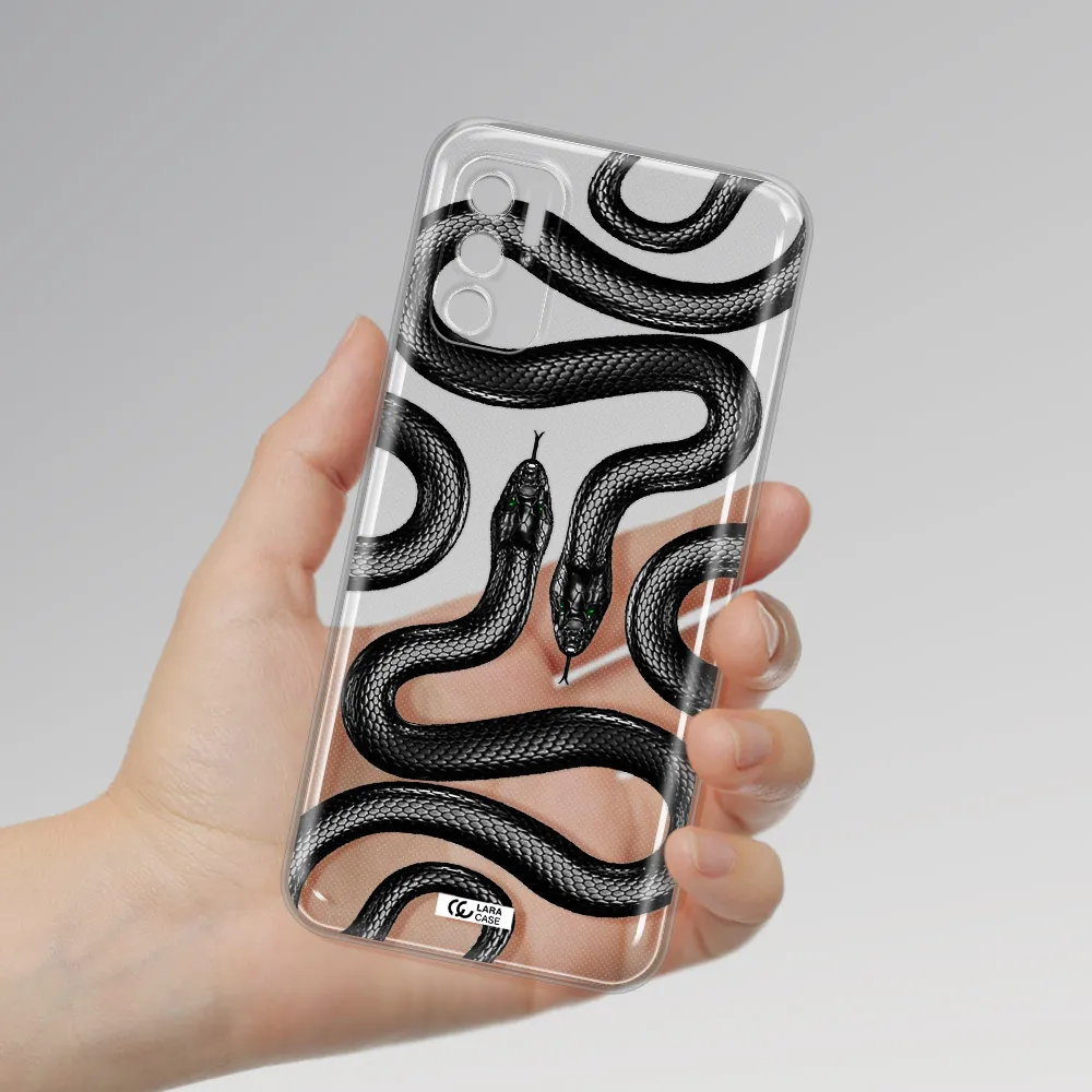 Black Snake Xiaomi Poco M4 Pro 5G Clear Tpu Case