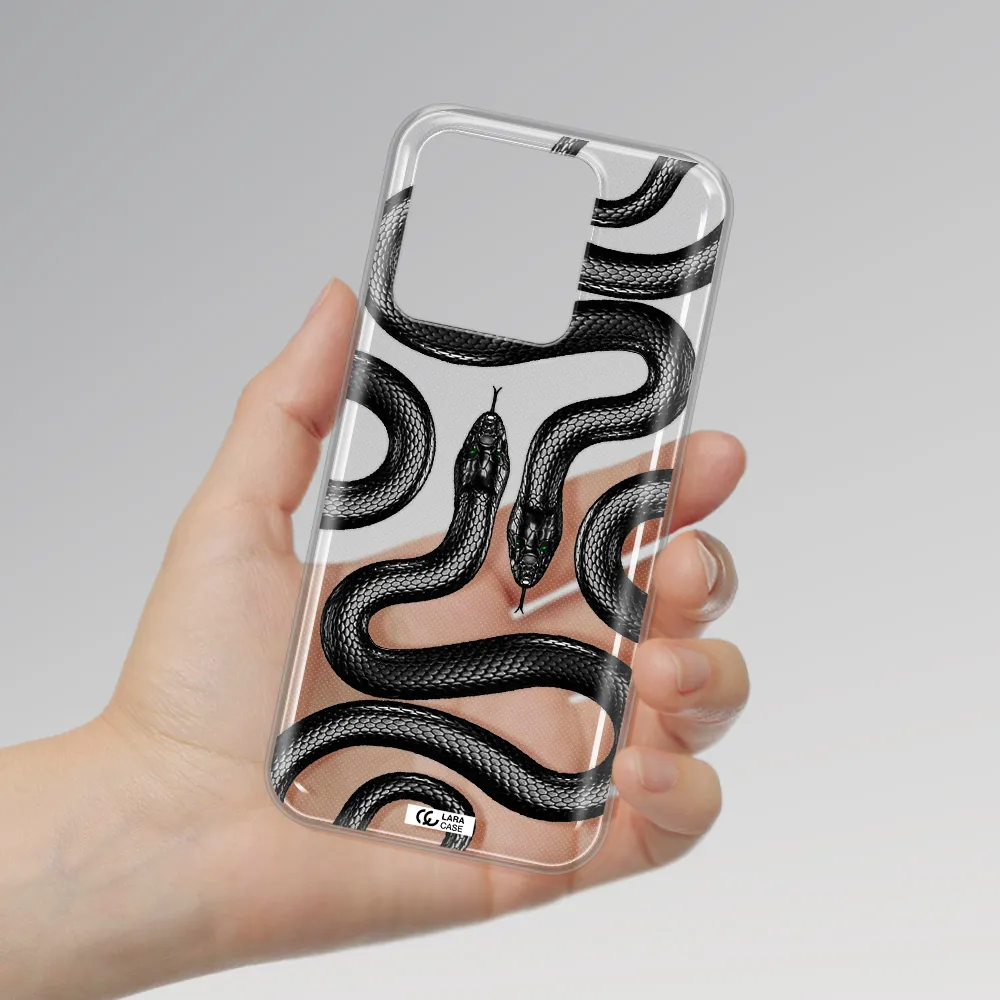 Black Snake Xiaomi Redmi 10A Clear TPU Case