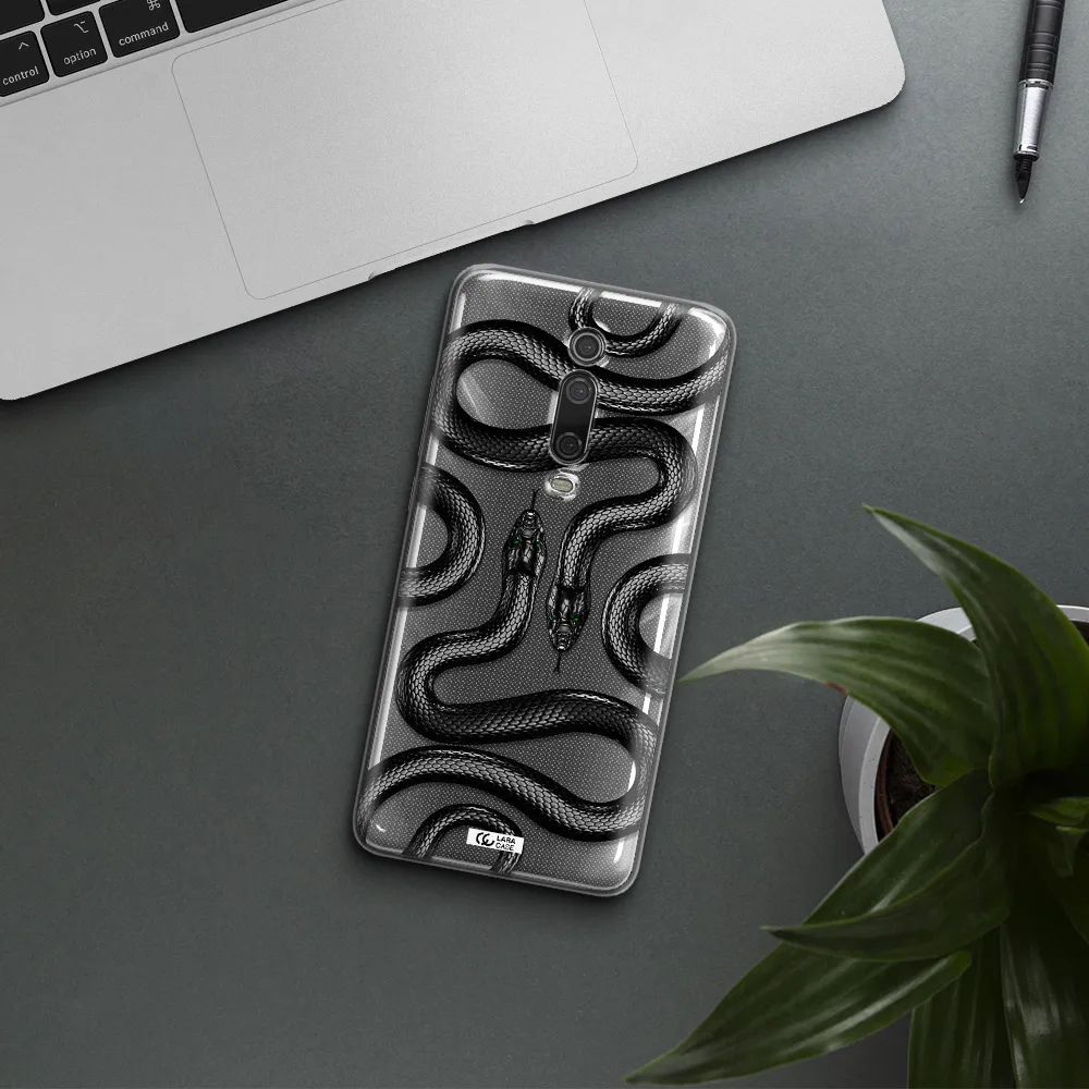 Black Snake Xiaomi Redmi K20 Clear Tpu Case