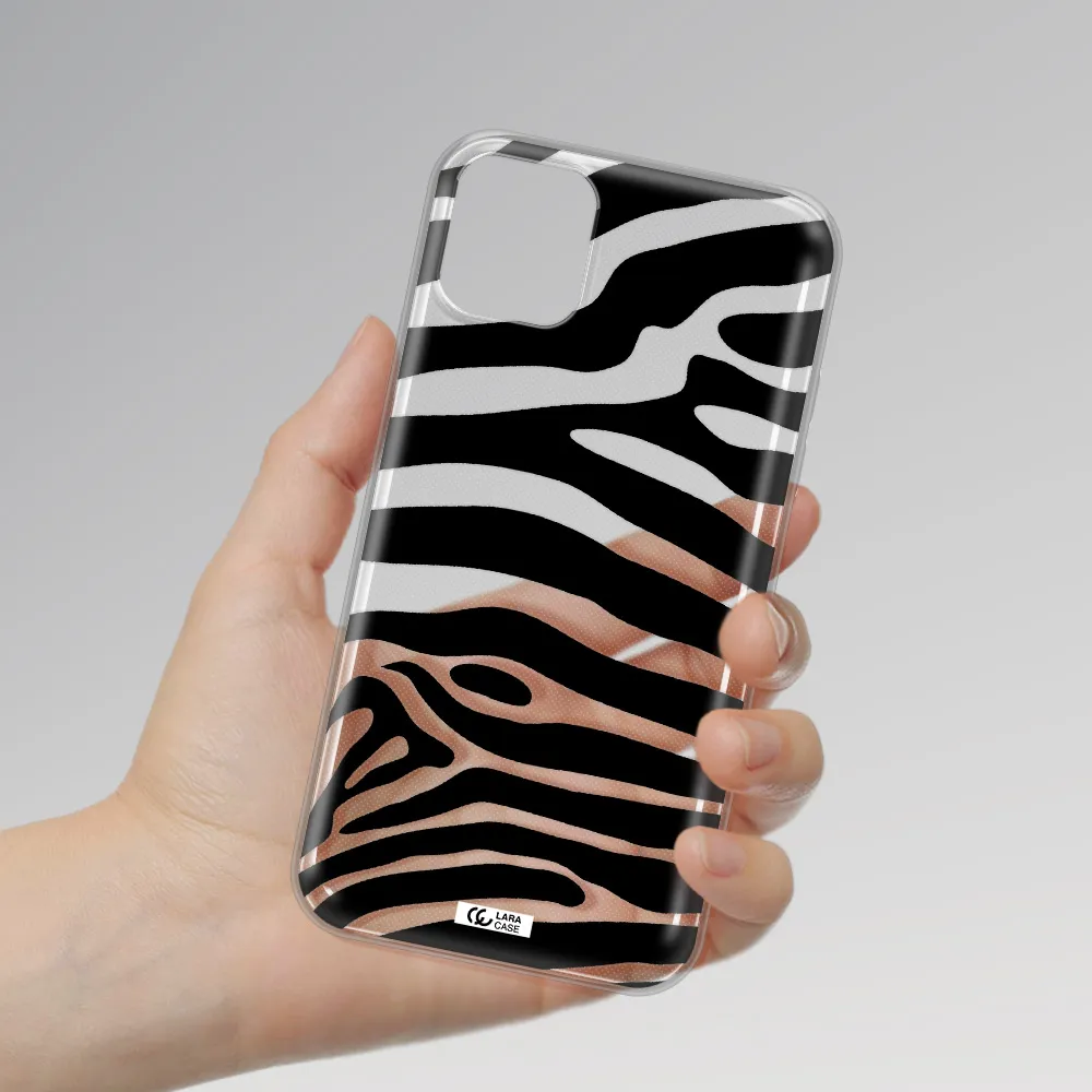 Zebra Apple iPhone 11 Clear TPU Case