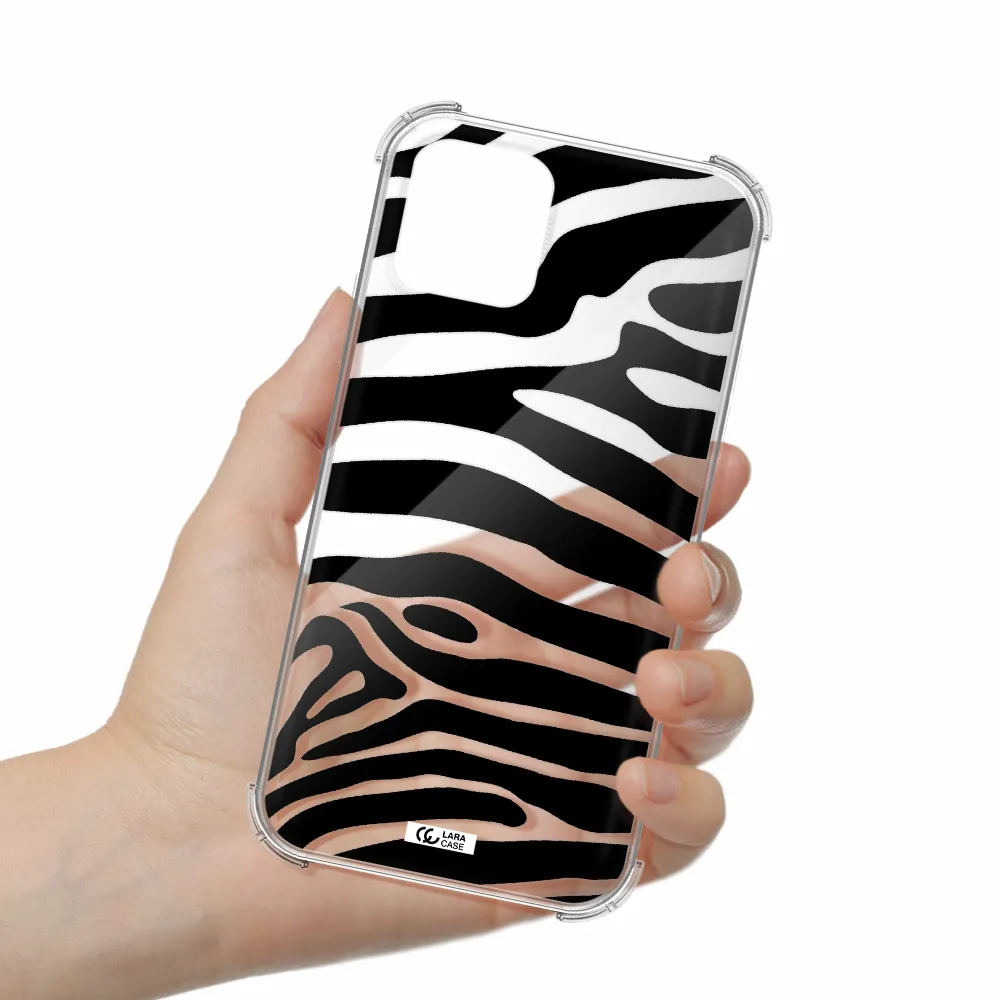 Zebra Apple iPhone 11 pro Clear PC Case