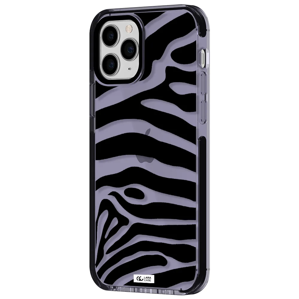 Zebra Apple iPhone 11 pro max impact Lilac Case