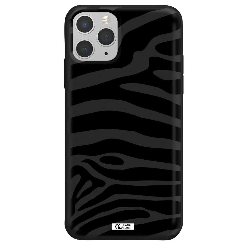 Zebra Apple iPhone 11 pro max Silicone black Case