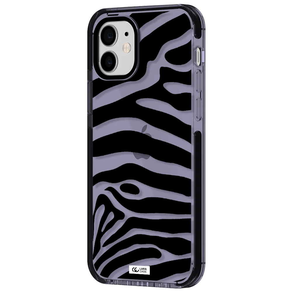 Zebra Apple iPhone 12 impact Lilac Case