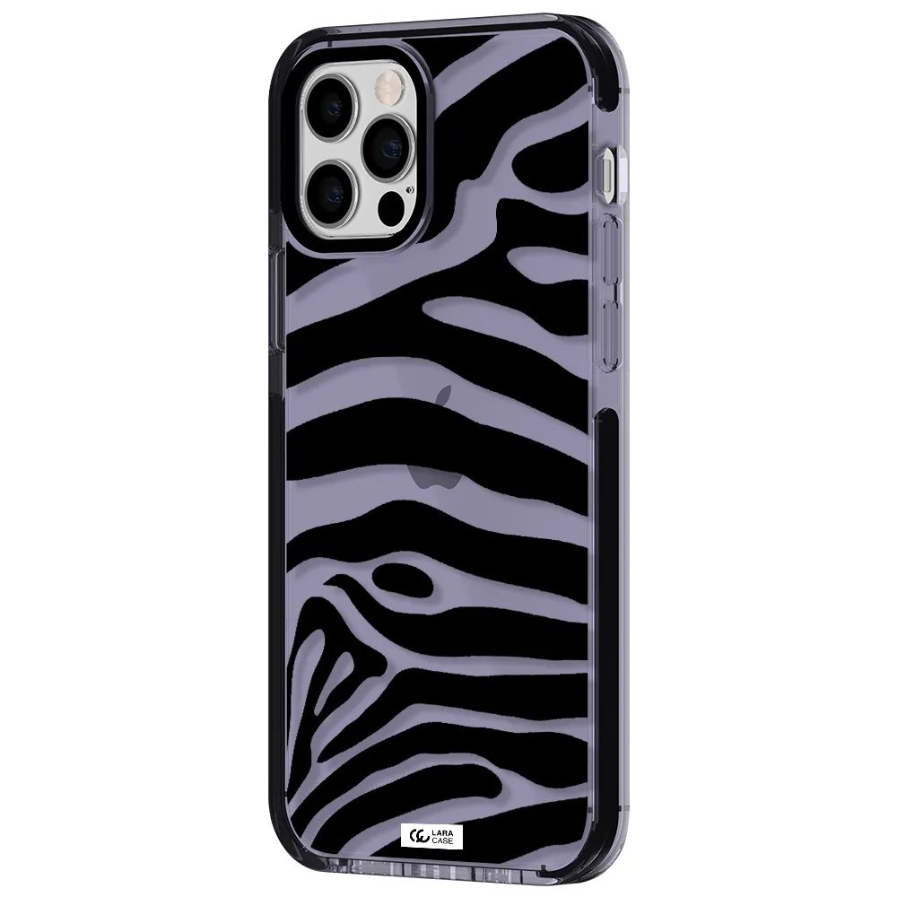 Zebra Apple iPhone 12 pro impact Lilac Case