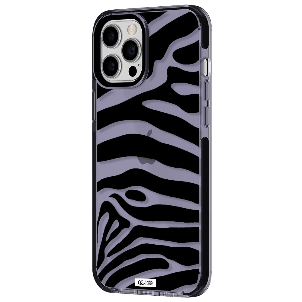 Zebra Apple iPhone 12 pro max impact Lilac Case