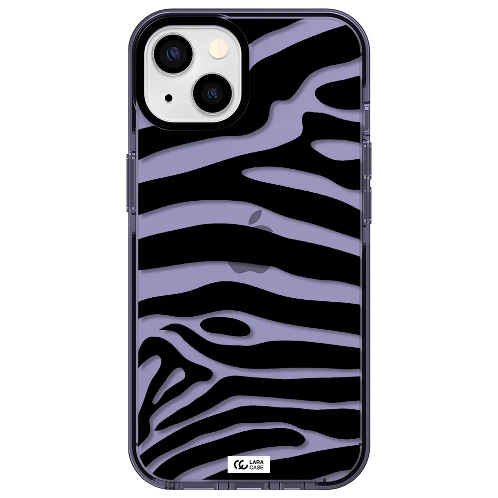 Zebra Apple iPhone 13 impact Lilac Case
