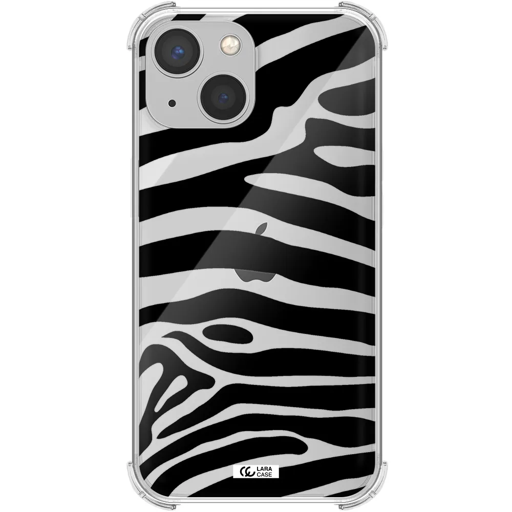 Zebra Apple iPhone 13 mini Clear PC Case