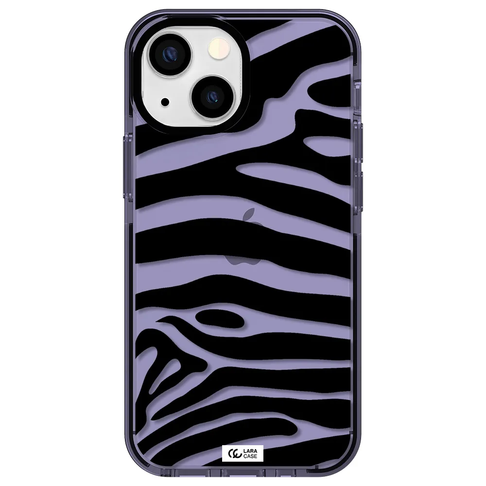 Zebra Apple iPhone 13 mini impact Lilac Case