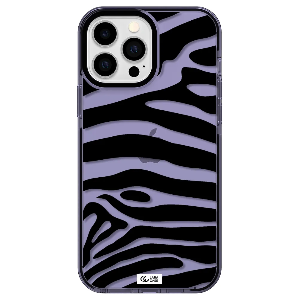 Zebra Apple iPhone 13 Pro Max impact Lilac Case
