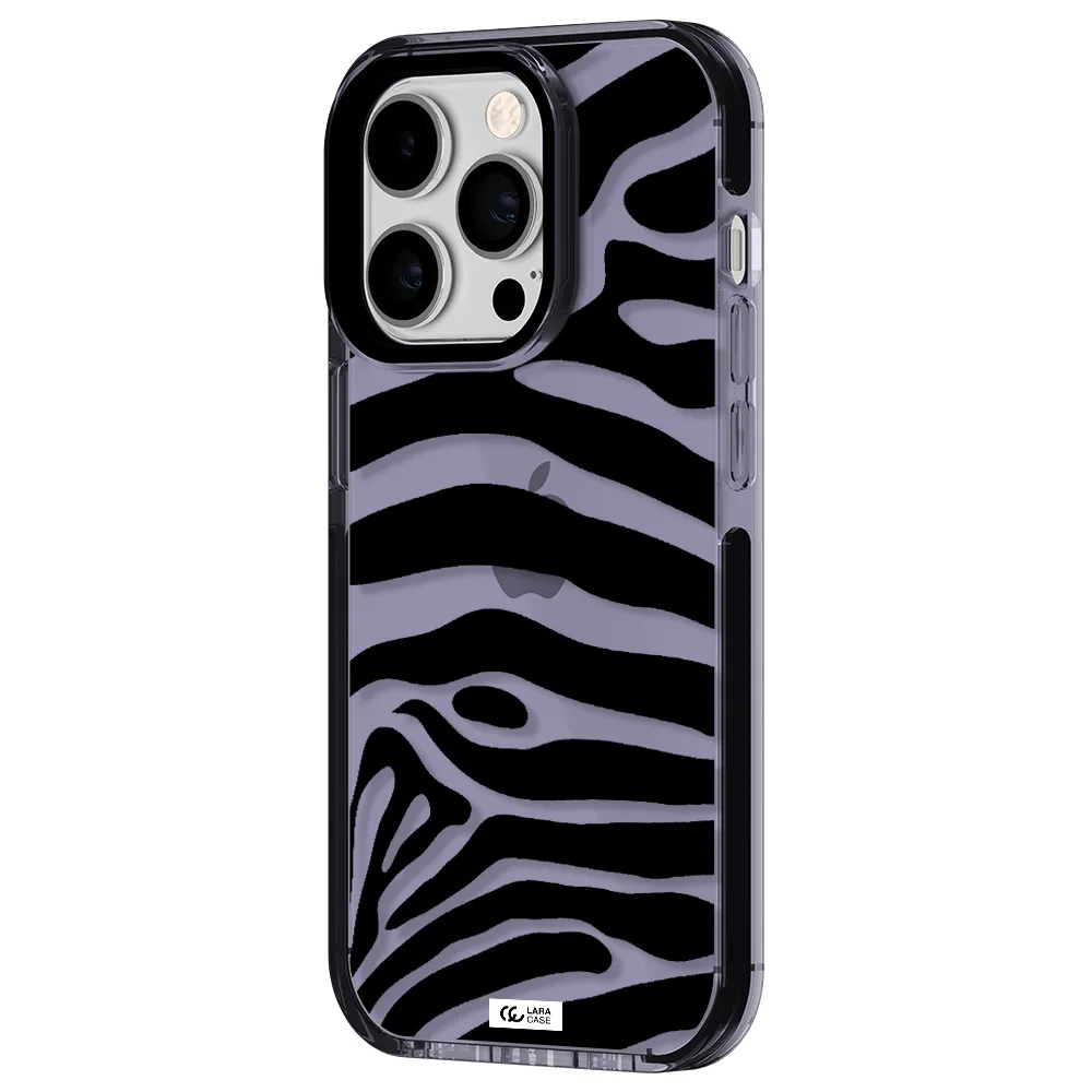 Zebra Apple iPhone 14 pro impact Lilac Case