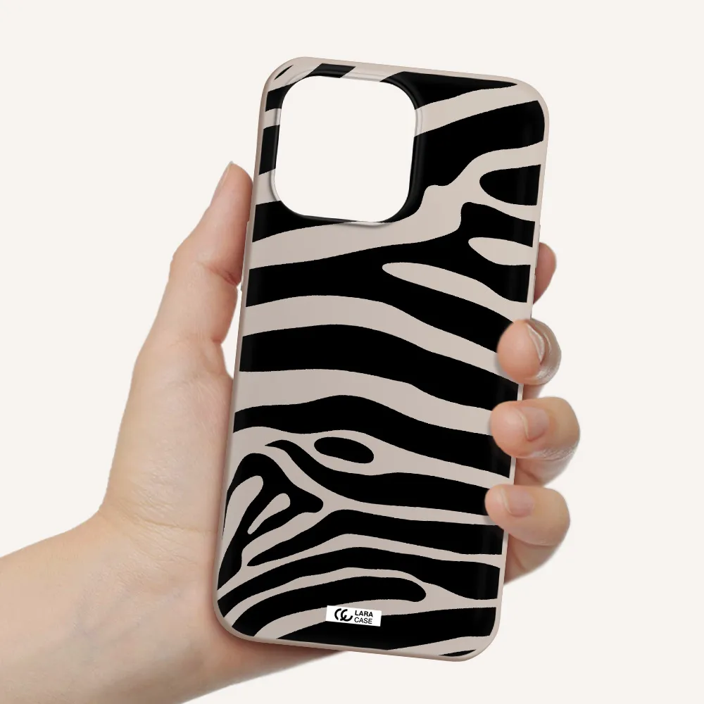 Zebra Apple iPhone 14 pro max Silicone Stone Case