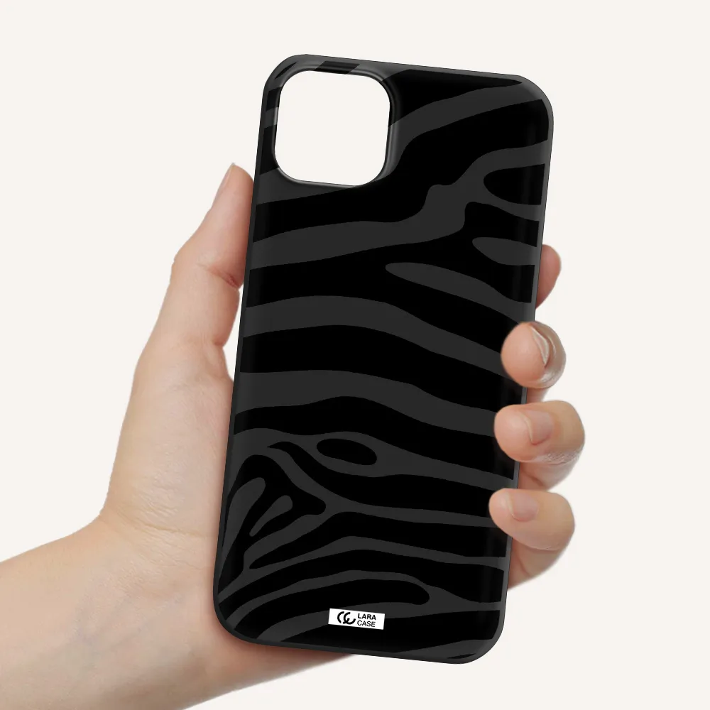 Zebra Apple iPhone 14 Silicone black Case