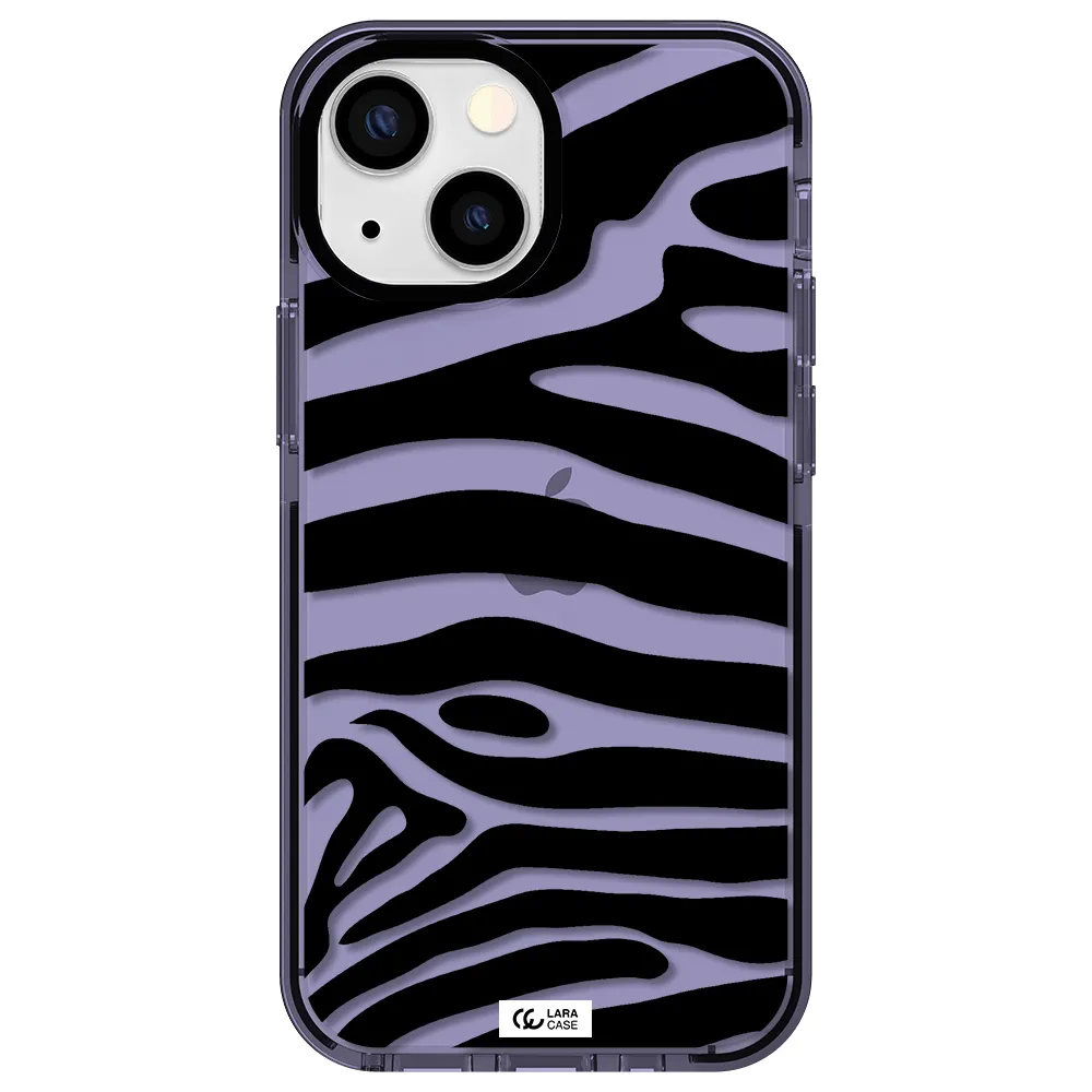Zebra Apple iPhone 15 impact Lilac Case