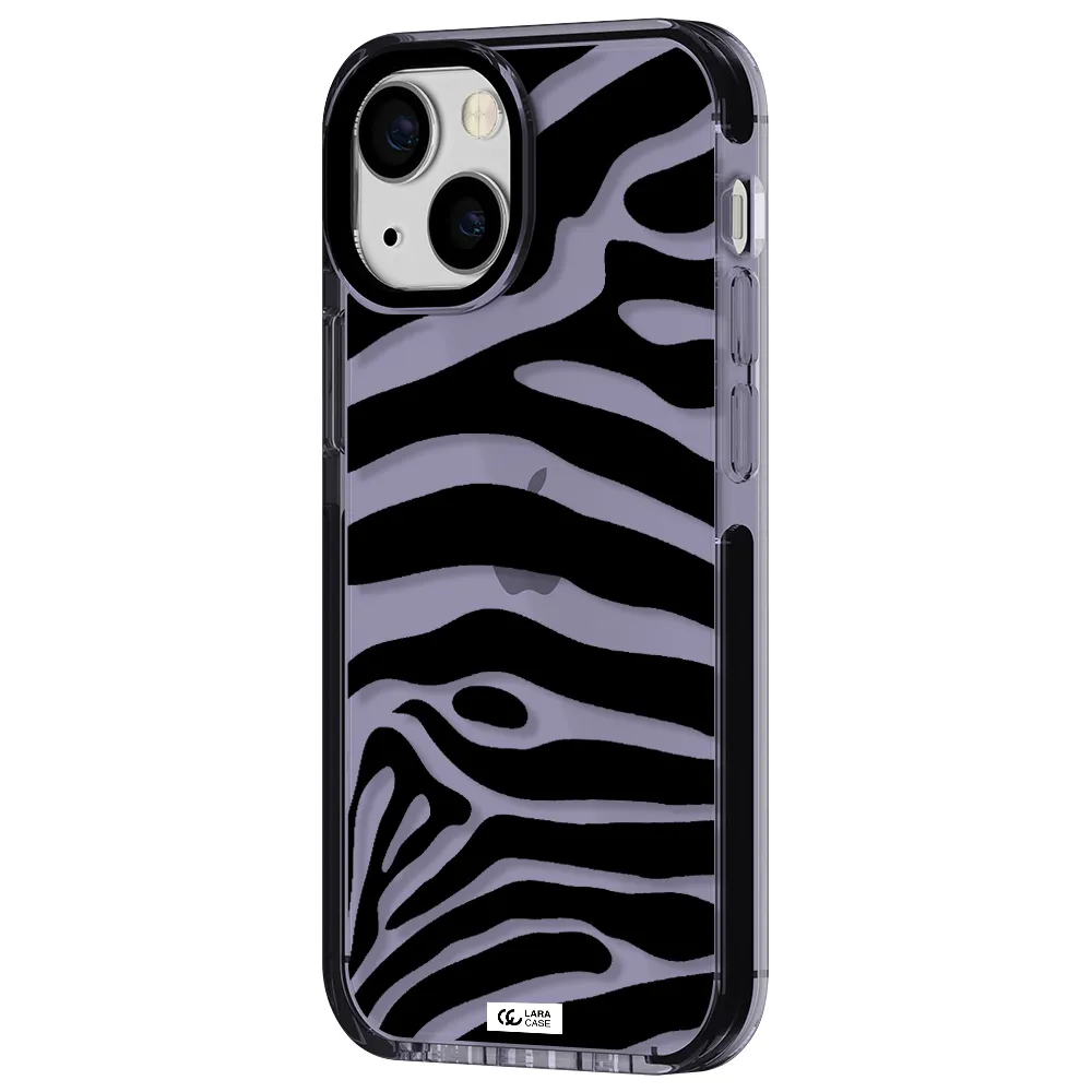 Zebra Apple iPhone 15 impact Lilac Case