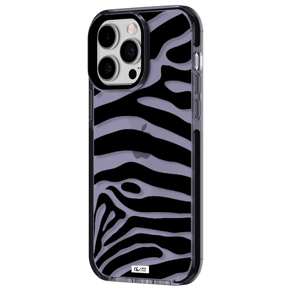 Zebra Apple iPhone 15 Pro Max impact Lilac Case