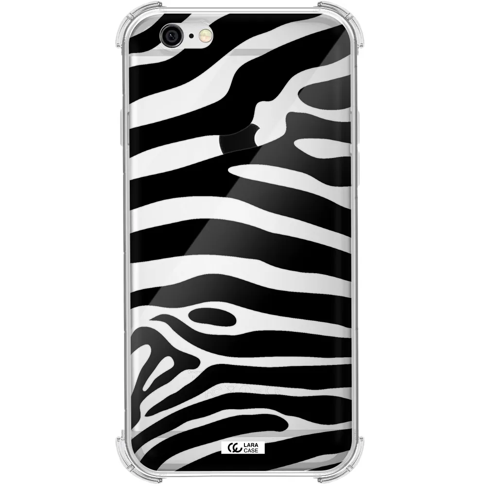 Zebra Apple iPhone 6 Clear PC Case