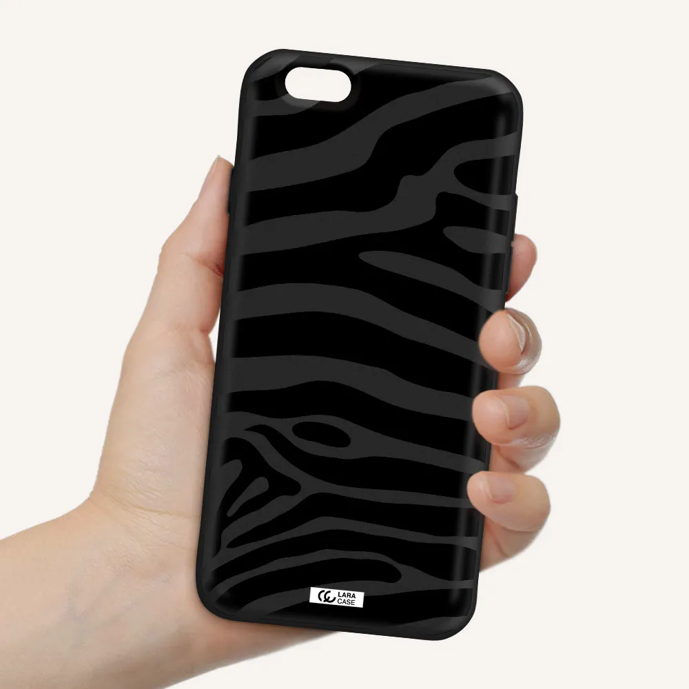 Zebra Apple iPhone 6 Silicone black Case
