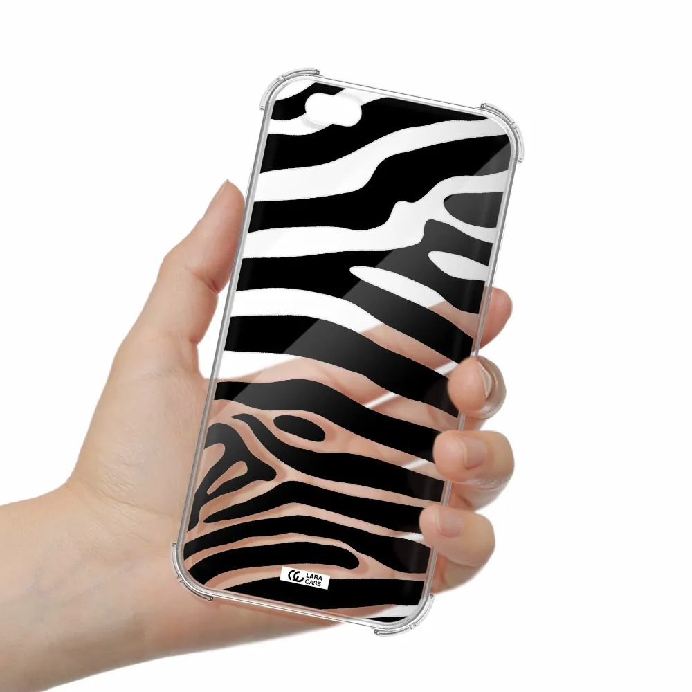 Zebra Apple iPhone 6S Clear PC Case