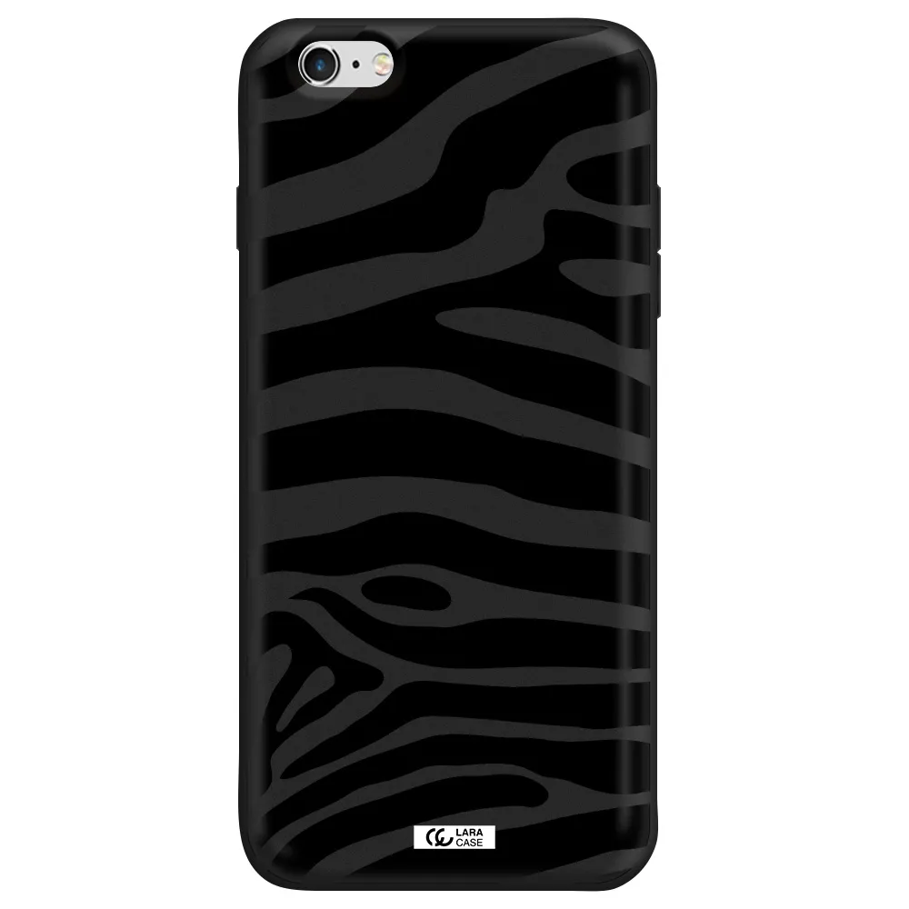 Zebra Apple iPhone 6S Silicone black Case