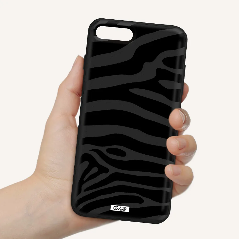 Zebra Apple iPhone 7 plus Silicone black Case