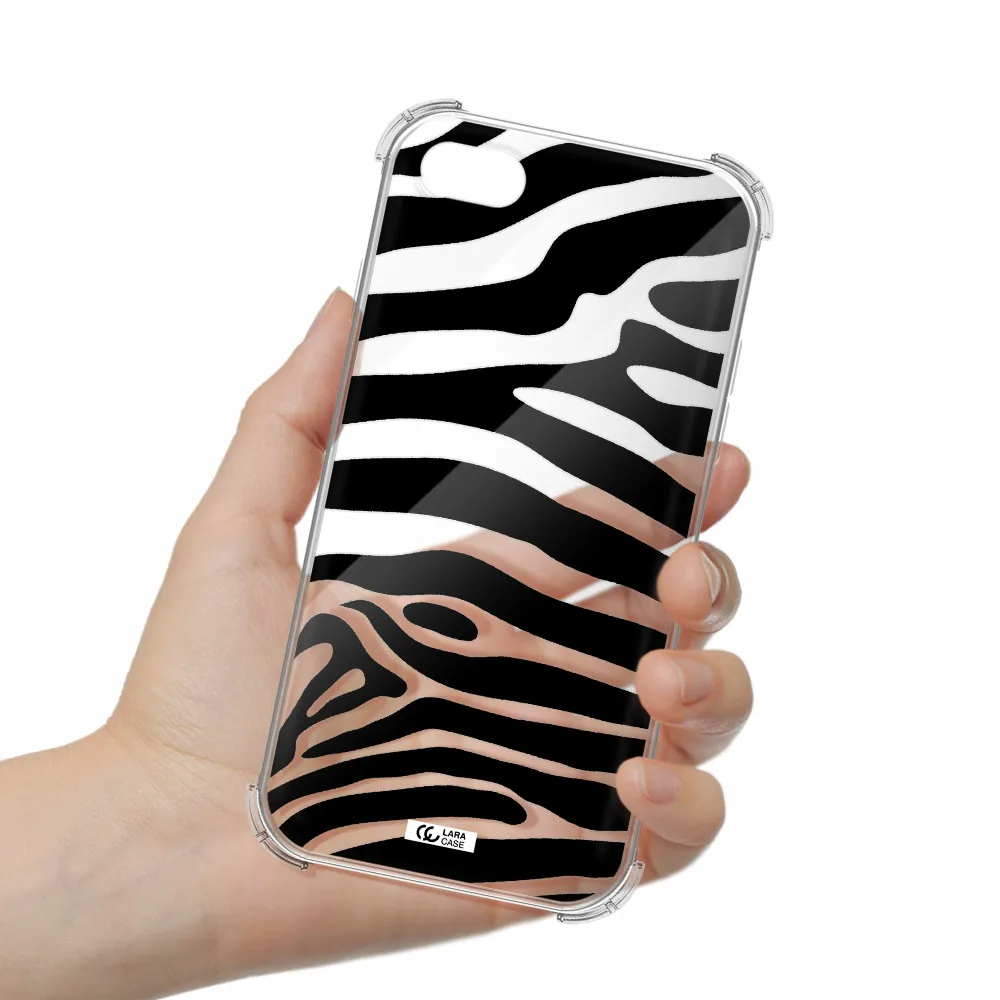 Zebra Apple iPhone 8 Clear PC Case