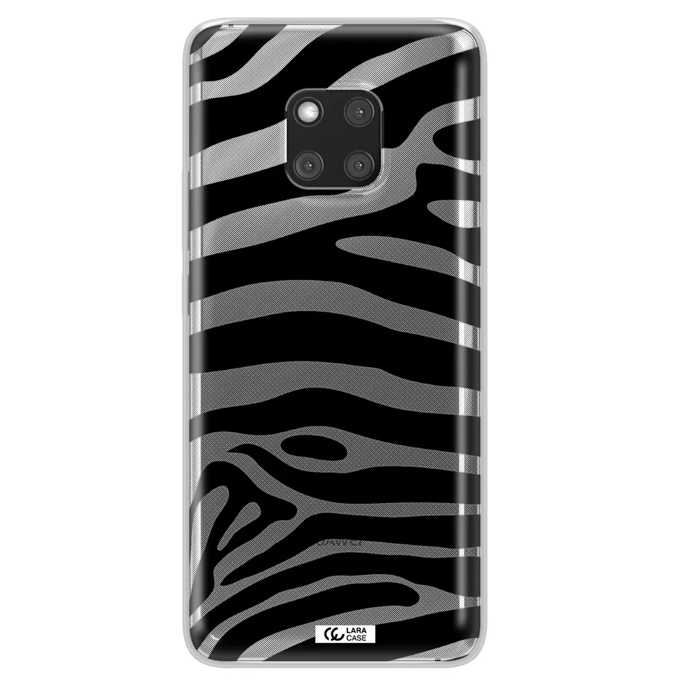 Zebra Huawei Mate 20 Pro Clear TPU Case