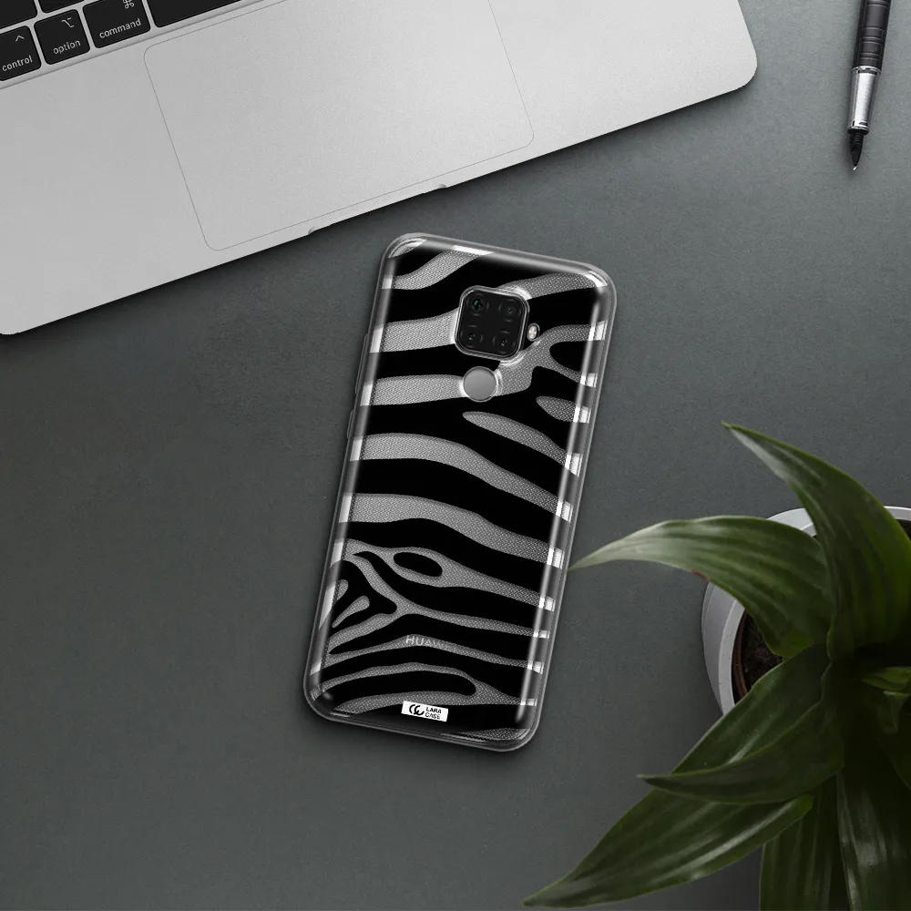 Zebra Huawei Mate 30 Lite Clear TPU Case