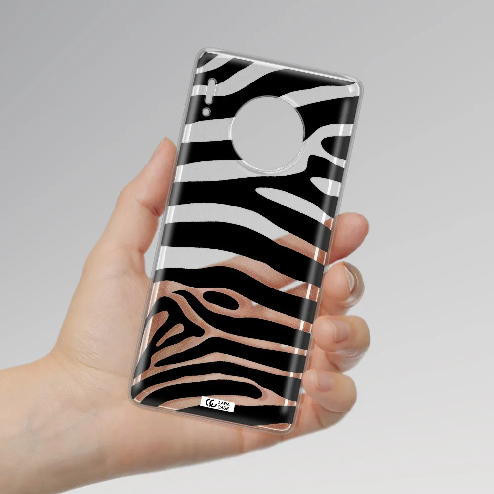 Zebra Huawei Mate 30 Pro Clear TPU Case