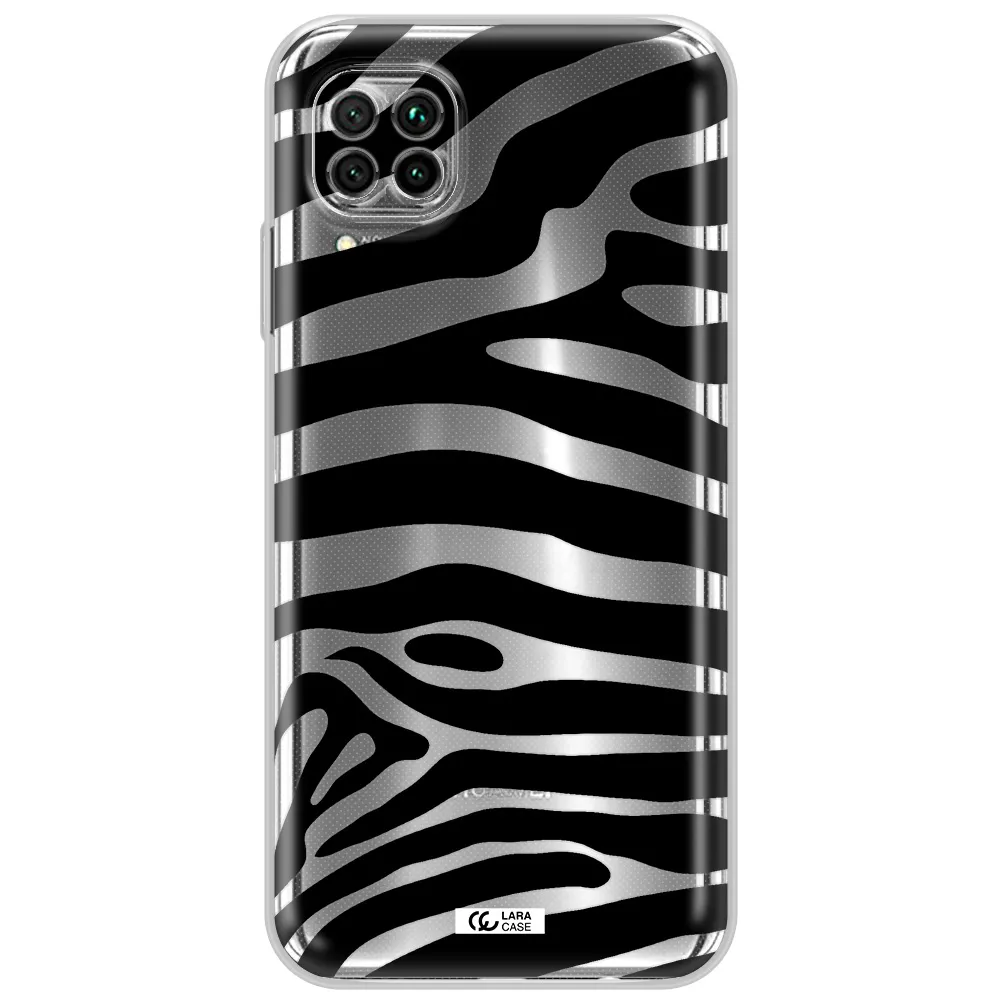 Zebra Huawei Nova 7I Clear Tpu Case