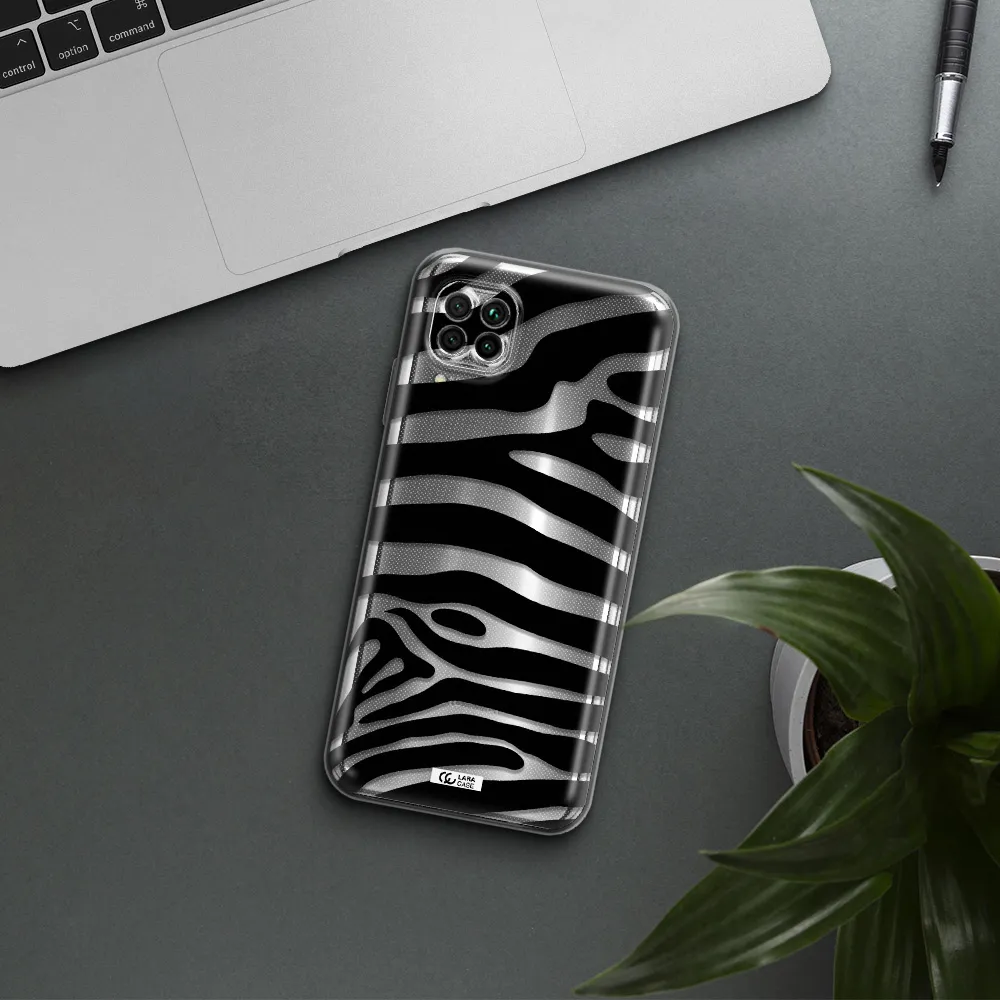 Zebra Huawei Nova 7I Clear Tpu Case