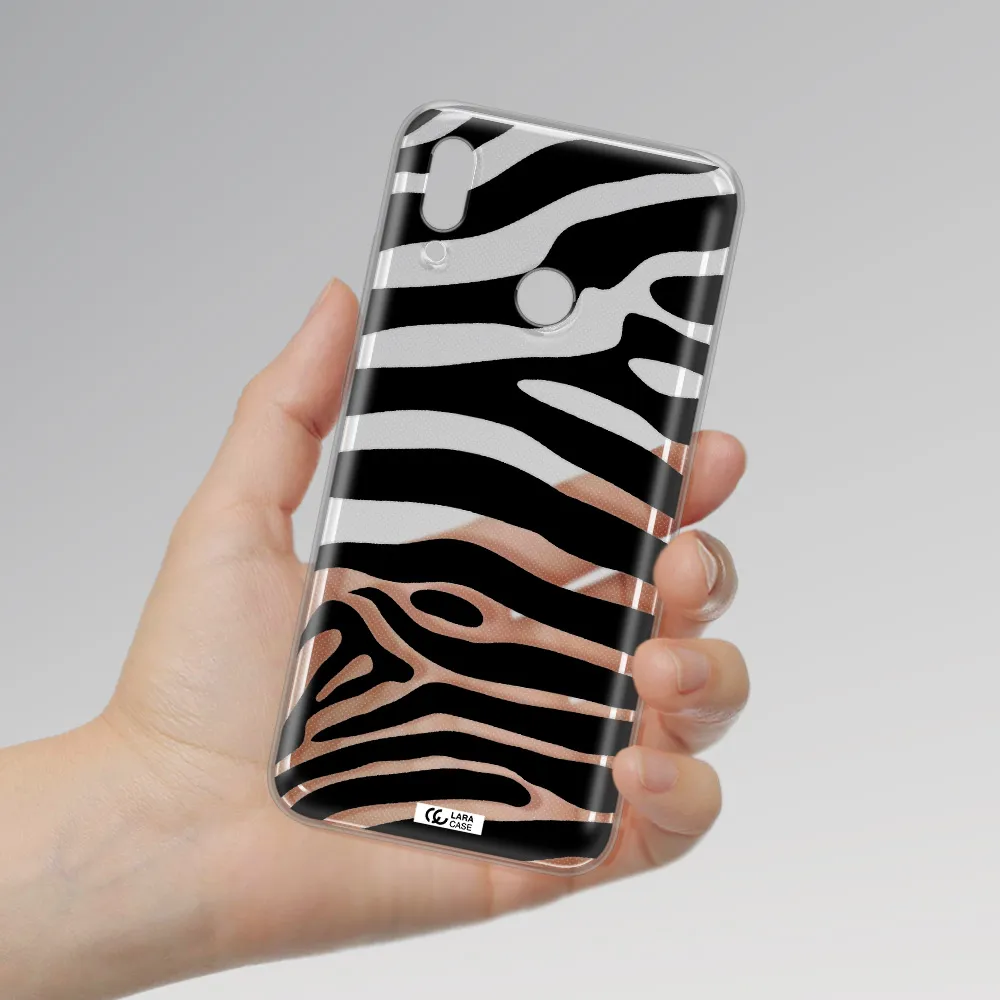 Zebra Huawei P Smart 2019 Clear TPU Case