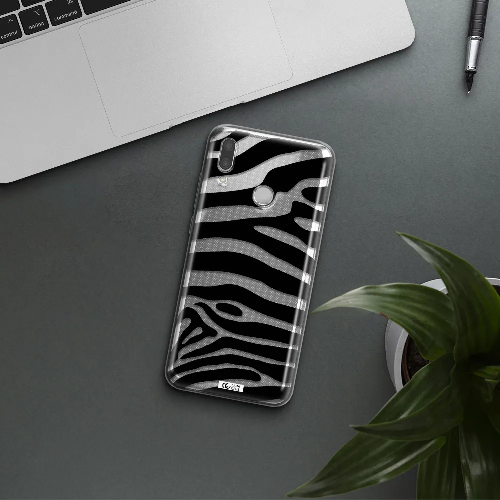 Zebra Huawei P Smart 2019 Clear TPU Case