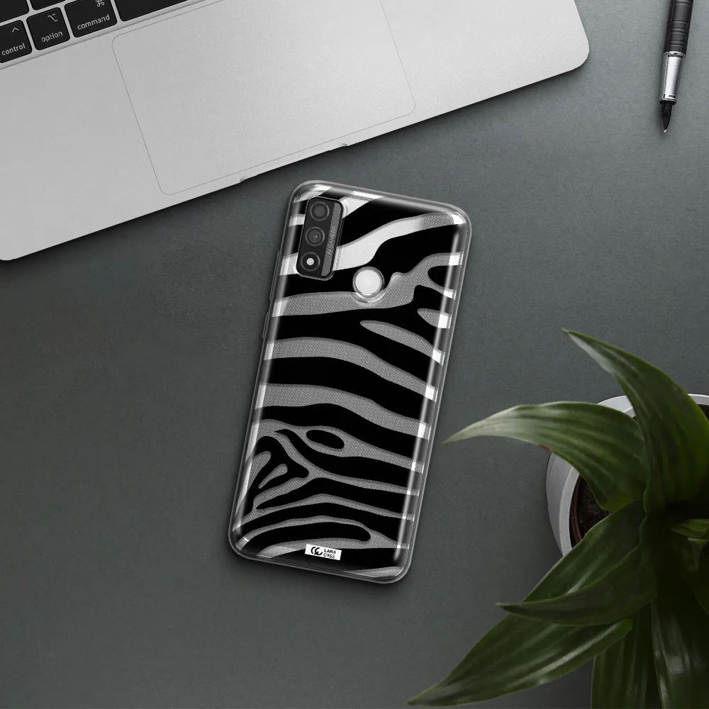 Zebra Huawei P Smart 2020 Clear TPU Case