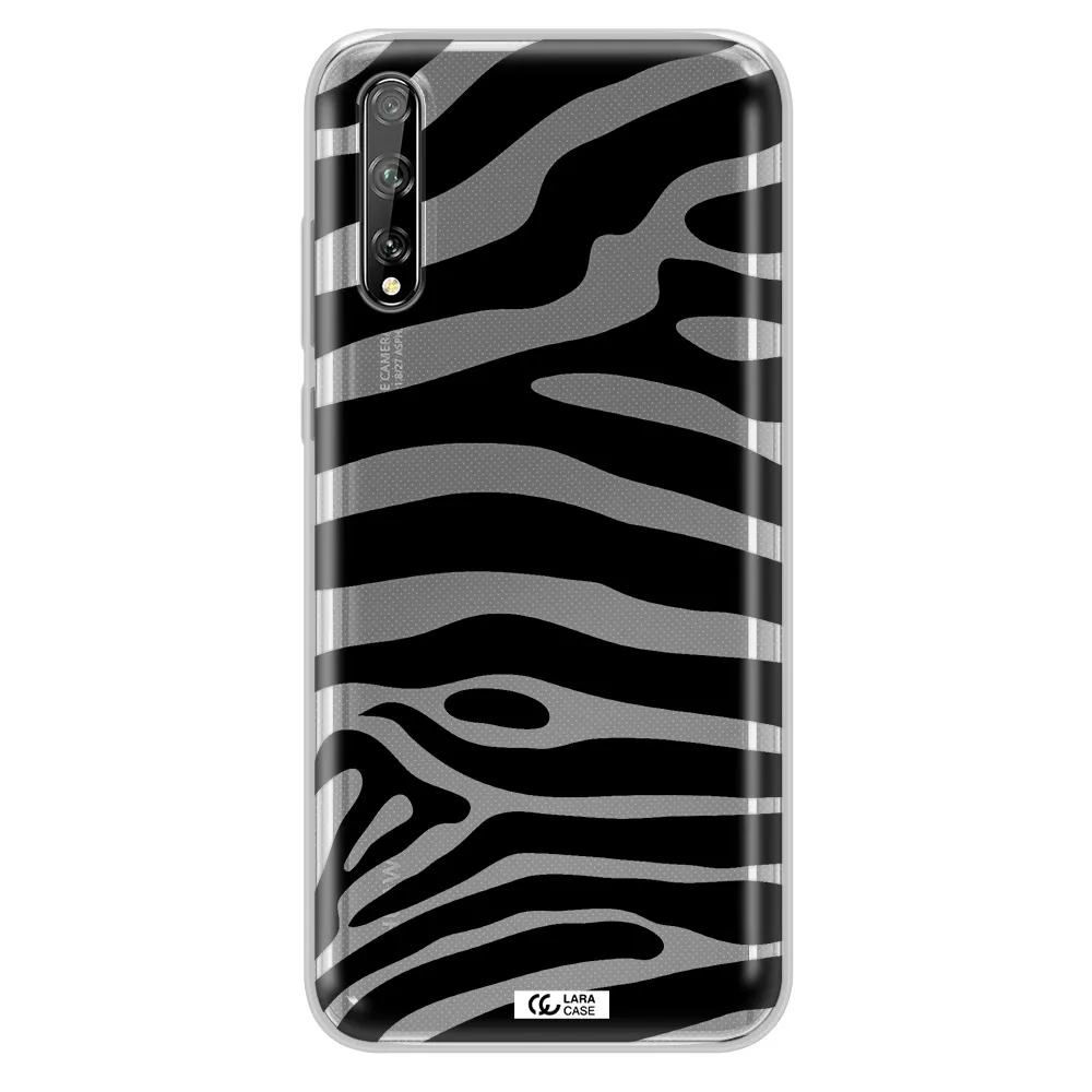 Zebra Huawei P Smart S Clear TPU Case