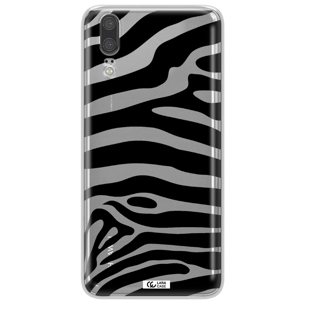 Zebra Huawei P20 Clear TPU Case