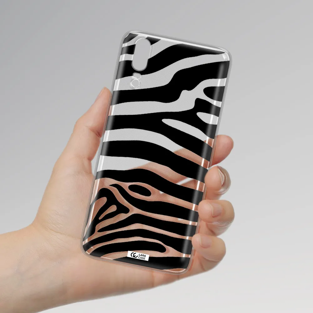 Zebra Huawei P20 Clear TPU Case