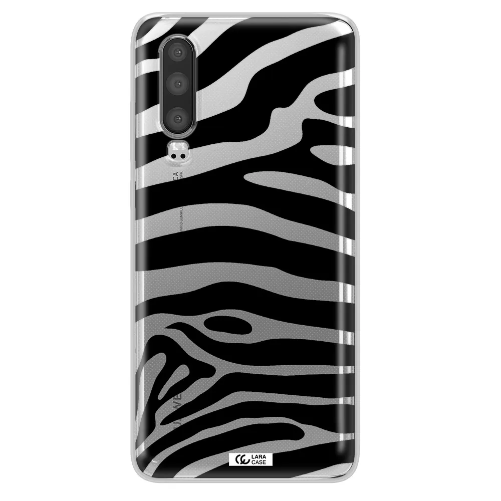 Zebra Huawei P30 Clear TPU Case