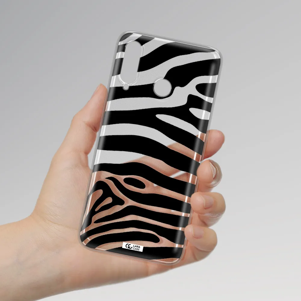Zebra Huawei P30 Lite Clear TPU Case