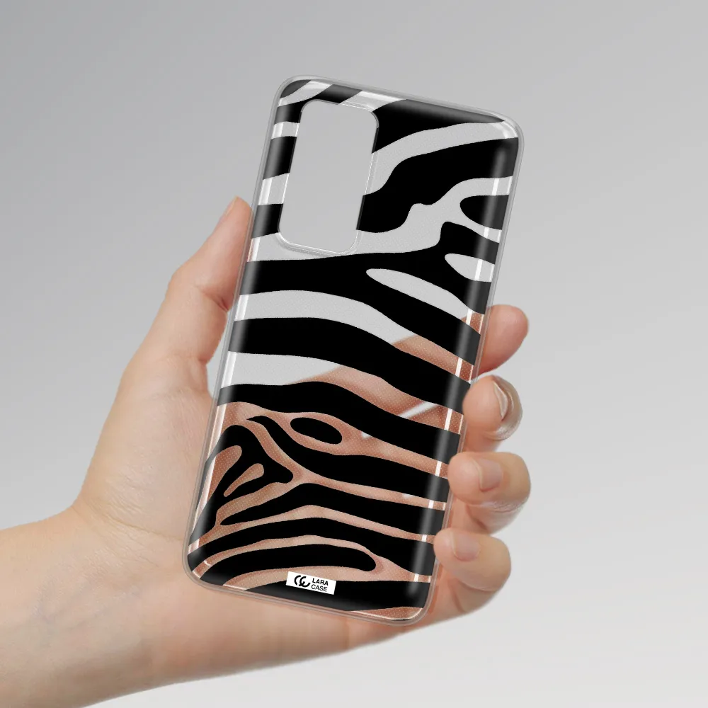Zebra Huawei P40 Clear TPU Case