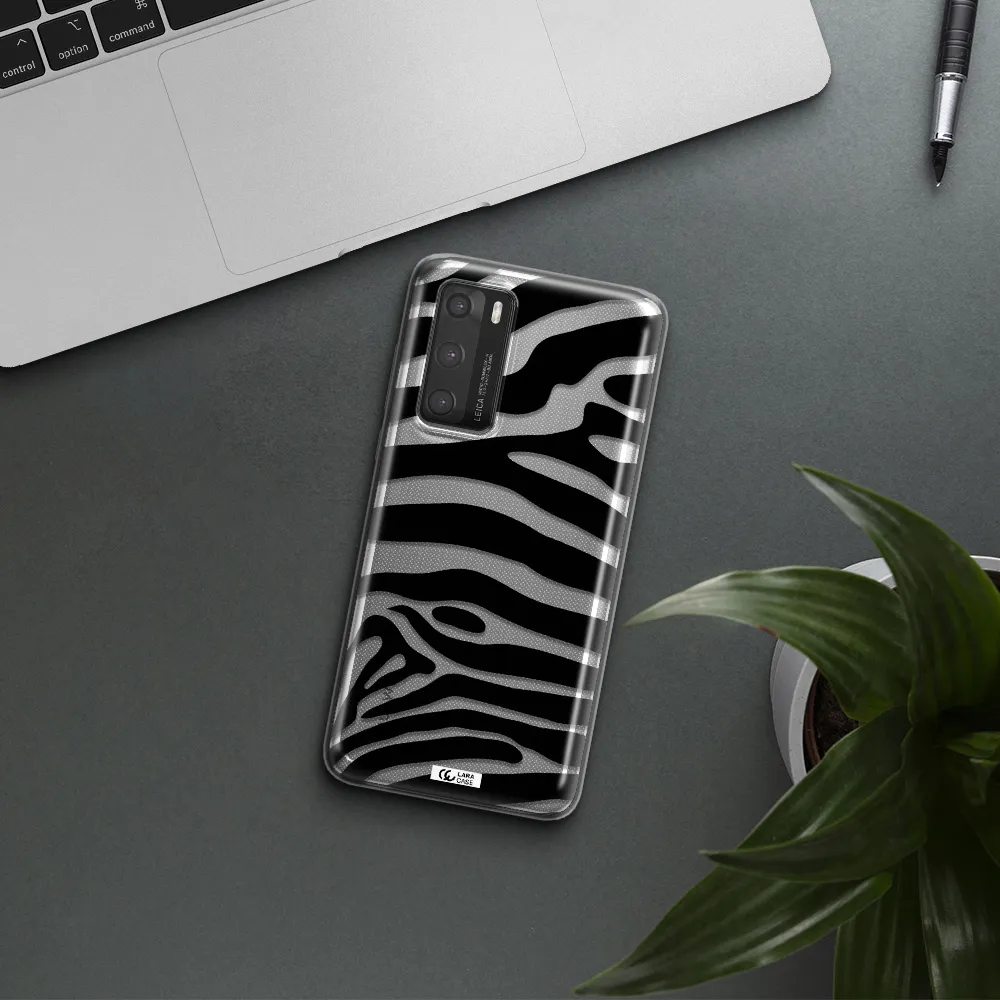 Zebra Huawei P40 Clear TPU Case