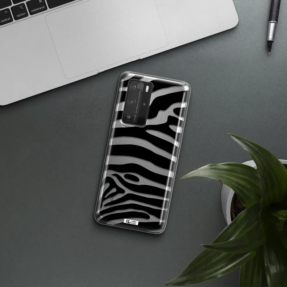 Zebra Huawei P40 Pro Clear TPU Case