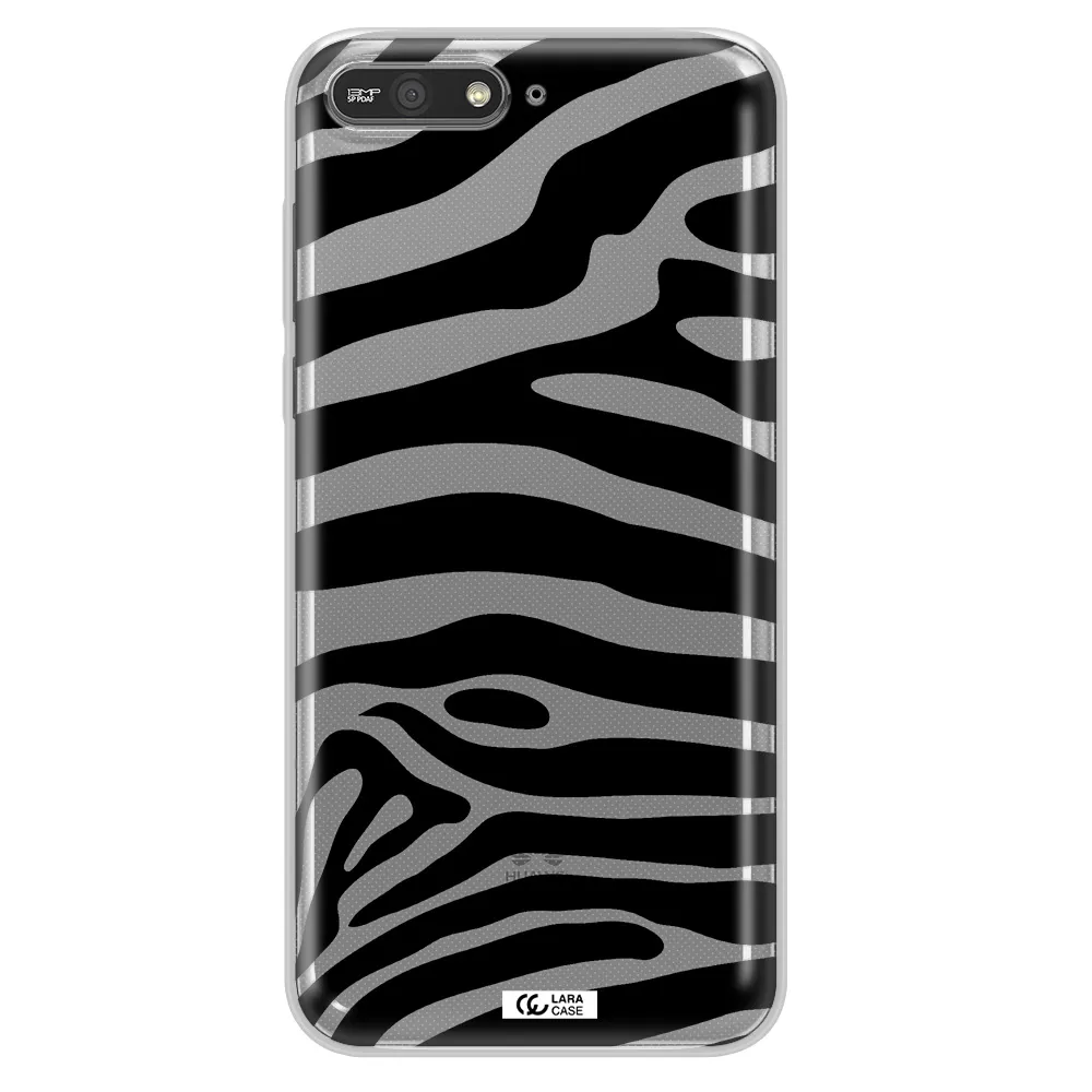Zebra Huawei Y6 2018 Clear TPU Case
