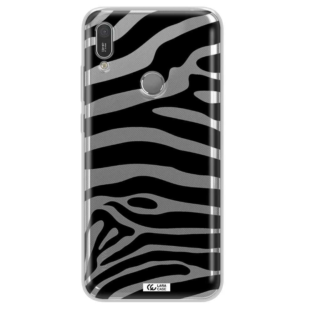 Zebra Huawei Y6 2019 Clear TPU Case