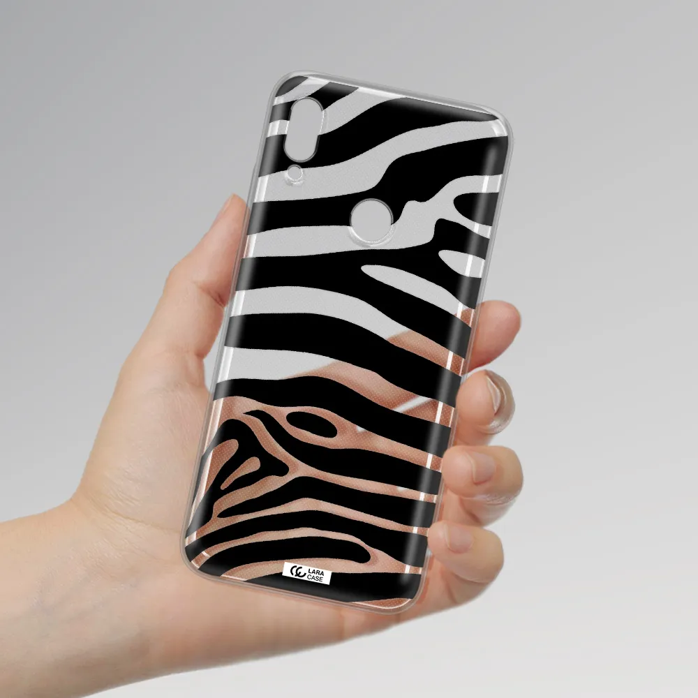 Zebra Huawei Y6 2019 Clear TPU Case