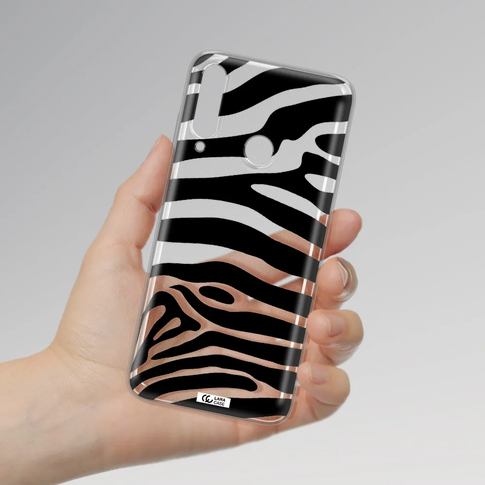 Zebra Huawei Y6P Clear TPU Case
