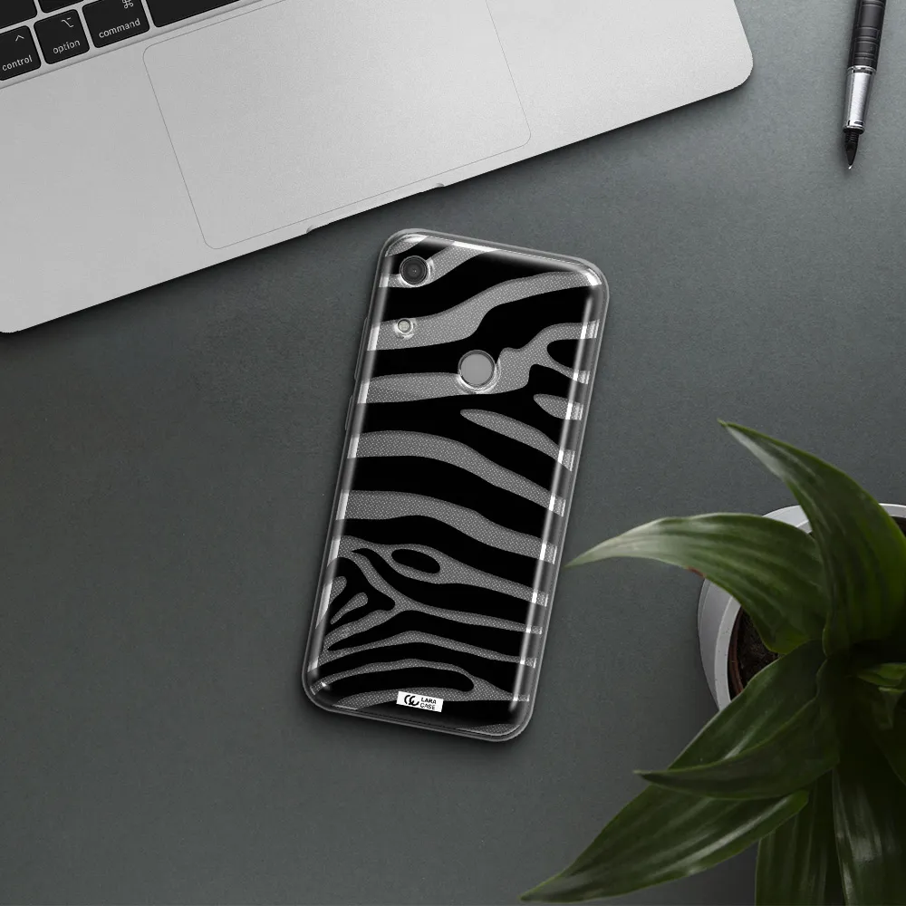 Zebra Huawei Y6S Clear TPU Case