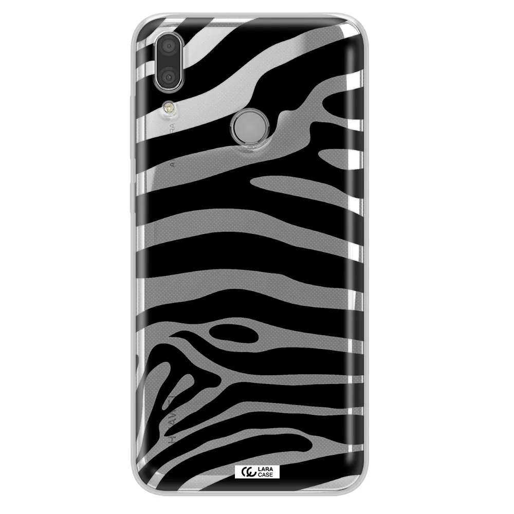 Zebra Huawei Y7 2019 Clear TPU Case