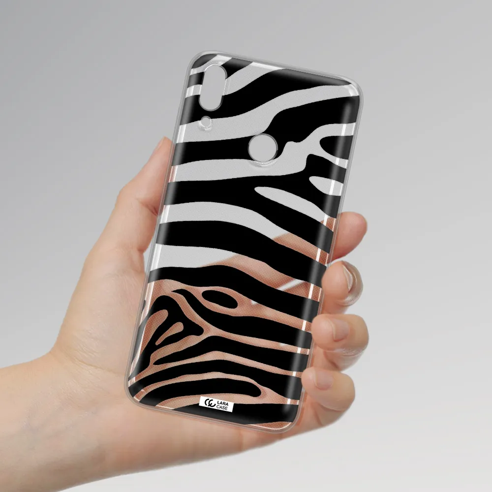 Zebra Huawei Y7 2019 Clear TPU Case